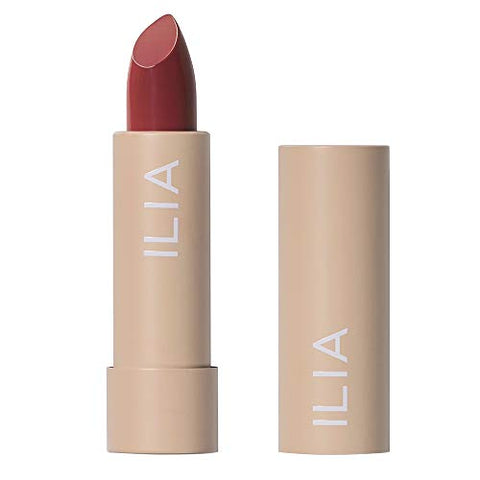 ILIA - Color Block Lipstick | Non-Toxic, Vegan, Cruelty-Free, Clean Makeup (Rosewood (Soft Oxblood))