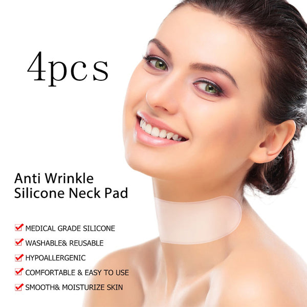 Silica gel anti wrinkle pad, chest sticking, pulling and tightening chest skin to prevent chest wrinkles, wrinkles, wrinkles, chest and heart.