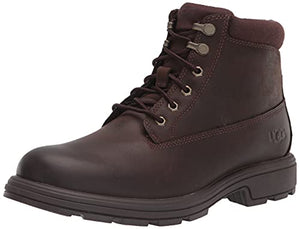 UGG Men's Biltmore Mid Boot Plain Toe Boot, Stout Leather, Size 10