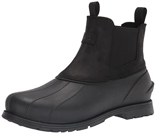 UGG Men's Gatson Chelsea Boot, Black, Size 10