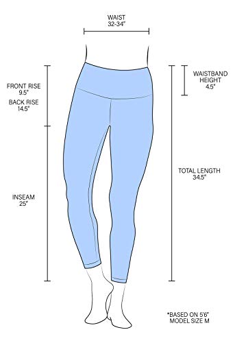 90 Degree By Reflex Womens Power Flex Yoga Pants - Black 2019 - Large