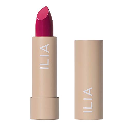 ILIA - Color Block Lipstick | Non-Toxic, Vegan, Cruelty-Free, Clean Makeup (Knockout (Magenta))