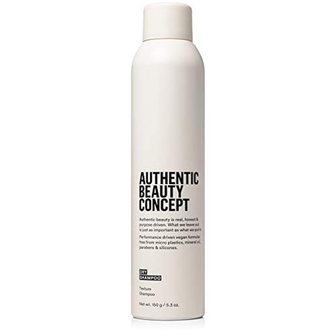 Authentic Beauty Concept Dry Shampoo | All Hair Types | Style, Grip & Refresh Hair | Vegan & Cruelty-free | Sulfate-free | 5.3 oz.
