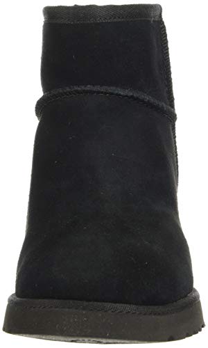 UGG Women's Classic Femme Mini Boot, Black, 8