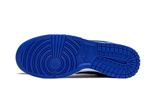 Nike Men's Dunk Low Retro Hyper Cobalt, Black/White/Hyper Cobalt, 12