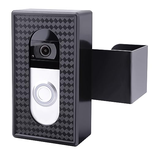 Anti-Theft Video Doorbell Mount, HTCELLE No Drill Ring Doorbell Holder for Apartment Hotel Rental Homes, Compatible with Ring Wireless Video Doorbell 4/3/3 Plus/2/1/Pro/2021/(2020 Release)