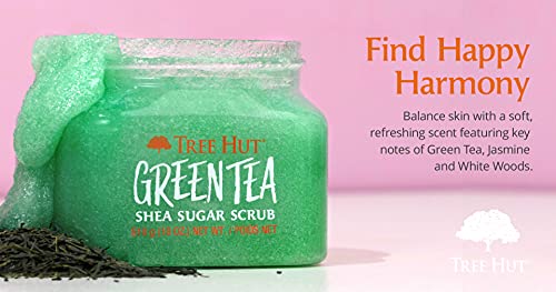 Tree Hut Green Tea Shea Sugar Scrub, 18oz
