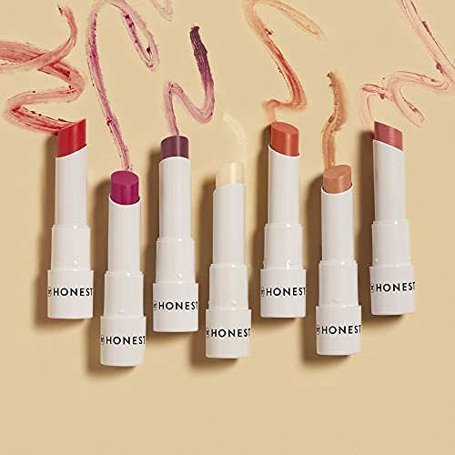 Honest Beauty Tinted Lip Balm, Plum Drop & Tinted Lip Balm, Summer Melon |2-Pack | Acai Extracts + Avocado Oil | EWG Certified + Dermatologist & Physician tested & Vegan + Cruelty free
