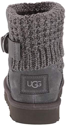 UGG Classic Solene Mini Boot, Charcoal, Size 8