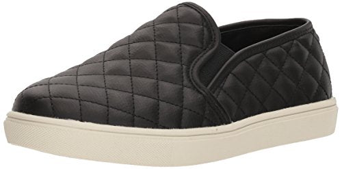 Steve Madden Women's Ecentrcq Slip-On Fashion Sneaker,Black,8 M US