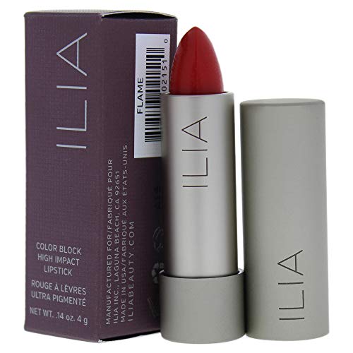 ILIA Beauty Color block high impact lipstick - flame by ilia beauty for women - 0.14 oz lipstick, 0.14 Ounce