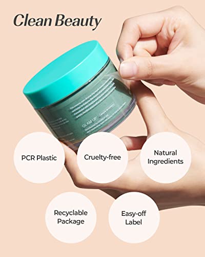 Glam Up - Calming Matcha Tea tree Clay Mask - Vegan Face Mask,100% hypoallergenic, Green Tea, Deep Cleansing Pores, Moisturizing, Purifying and Calming Clay Mask, Soothing Green Tea wash off facial clay mask, Clean Beauty, Face Mask Skincare for Acne - (1
