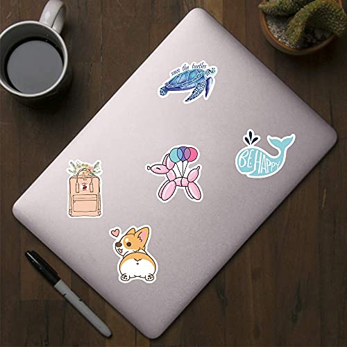 Cool Brand Stickers 101 Pack Decals for Laptop Computer Skateboard Water Bottles Car Teens Sticker