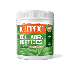 Bulletproof Collagen Protein Powder, Unflavored, Keto-Friendly, Paleo, Grass-fed Collagen, Amino Acid Building Blocks for High Performance (17.6 Ounce)