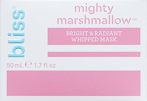 bliss - Mighty Marshmallow Face Mask | Brightening & Hydrating Face Mask| Vegan | Cruelty Free | Paraben Free | 1.7 fl. oz.