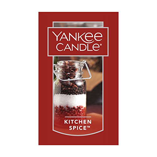 Yankee Candle Kitchen Spice Scented, Classic 22oz Large Jar Single Wick Candle, Over 110 Hours of Burn Time