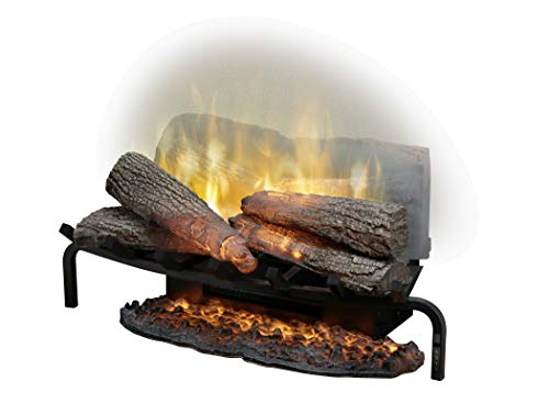 DIMPLEX Revillusion 25" Plug-In In Electric Fireplace Log Set Model: RLG25), 120V, 1500W, 12.5 Amps Black