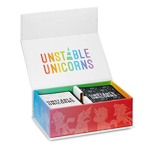 TeeTurtle Unstable Unicorns Card Game - A strategic card game and party game for adults & teens