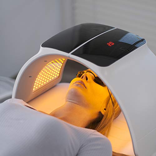 Vansaile LED Therapy Light, LED Face Mask Skin R-ejuvenation PDT Photon Facial Skin Care Mask Skin T-ightening Lamp SPA Face Device Beauty Salon Equipment A-nti-aging Remove Wrinkle