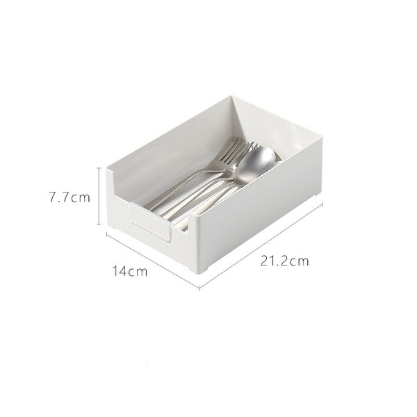 Like it imported from Japan drawer partition box kitchen bathroom classified storage box desktop skin care products storage basket