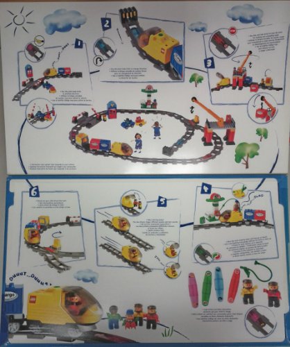 LEGO Duplo Explore 3325 Intelli-Train Gift Set Preschool Building Toy