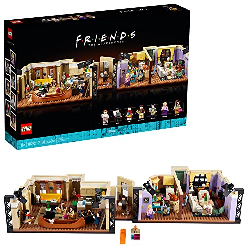 LEGO The Friends Apartments 10292 Building Kit; Build a Displayable Model with Details from The Iconic TV Show (2,048 Pieces)