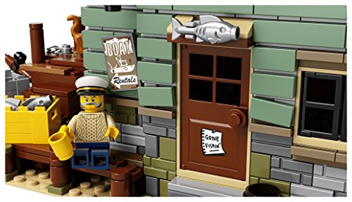 LEGO Ideas Old Fishing Store (21310) - Building Toy and Popular Gift for Fans of LEGO Sets and The Outdoors (2049 Pieces)