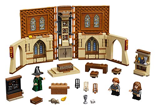 LEGO Harry Potter Hogwarts Moment: Transfiguration Class 76382 Professor McGonagall Room; Collectible Playset, New 2021 (241 Pieces)