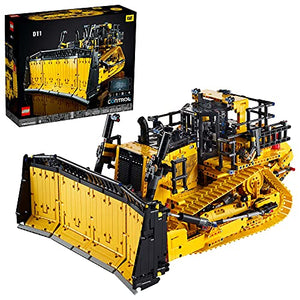 LEGO Technic App-Controlled Cat D11 Bulldozer 42131; A True-to-Life Replica of an Iconic Construction Machine (3,854 Pieces)
