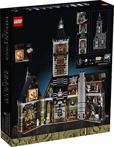LEGO Haunted House (10273) Building Kit; A Displayable Model Haunted House and a Creative DIY Project for Adults, New 2021 (3,231 Pieces)