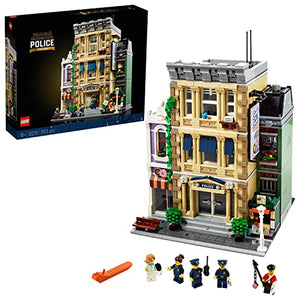LEGO Police Station 10278 Building Kit; A Highly Detailed Displayable Model for Adults, New 2021 (2,923 Pieces)