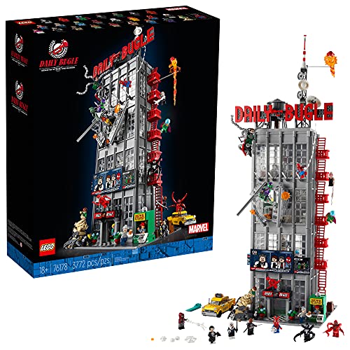 LEGO Marvel Spider-Man Daily Bugle 76178 Building Kit; Collectible Playset Designed with Adult Marvel Fans in Mind (3,772 Pieces)