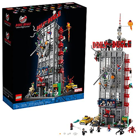 LEGO Marvel Spider-Man Daily Bugle 76178 Building Kit; Collectible Playset Designed with Adult Marvel Fans in Mind (3,772 Pieces)