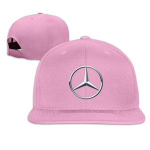 Custom Mercedes Benz Logo Cool Baseball Cap Hat for Men Women's,Pink