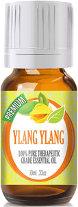 Ylang Ylang - 100% Pure, Best Therapeutic Grade Essential Oil (Type III) - 10ml