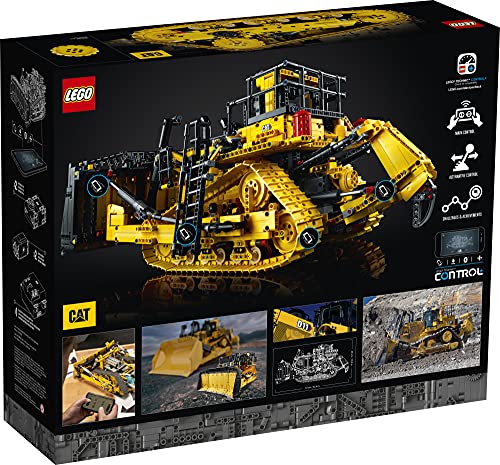 LEGO Technic App-Controlled Cat D11 Bulldozer 42131; A True-to-Life Replica of an Iconic Construction Machine (3,854 Pieces)