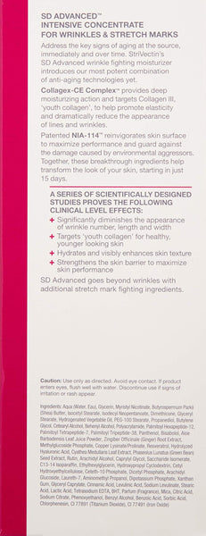 StriVectin SD Advanced Intensive Concentrate for Wrinkles and Stretch Marks, 4.5 Fl Oz