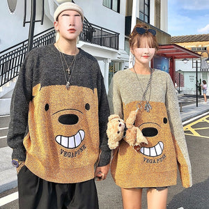 Casual Bear Knitted Sweater