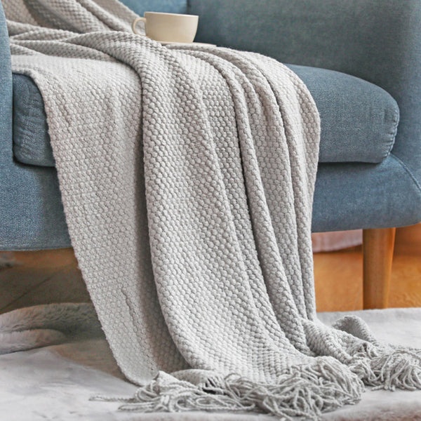 New Sofa Blanket Air-conditioned Room Blanket Blanket Bed Blanket Knitted Blanket Office Nap Blanket Blanket Shawl