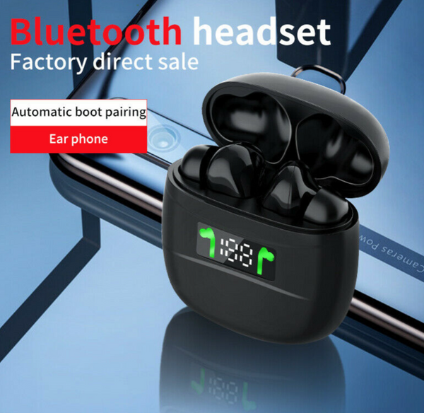 J3 Pro TWS Headphone LED Wireless Bluetooth 5.2 Earphones Mini Earbuds With Mic