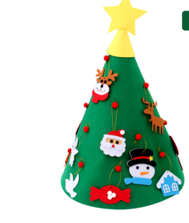 Felt cloth to decorate the Christmas tree