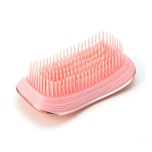 Head Scalp Massage Comb Anti-static Tangle Detangle Hair Brush Wet Shower Electroplate Comb Health Care Hair Comb