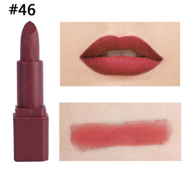 20 Colors Makeup Red Lips Matte Velvet Waterproof Lipstick Pencil Cosmetic Long Lasting Lip Gloss Tint Pigment Lips Make Up