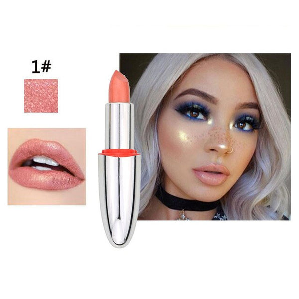 Hot 14 Color Matte Lipstick Lips Make Up Waterproof Velvet Lip Stick Shimmer Nude Brown Lips Makeup Matt Long Lasting Lipsticks