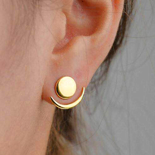 Crystal Flower Drop Earrings for Women