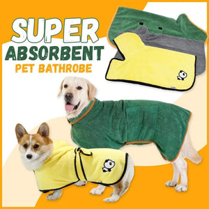 Super Absorbent Dog Bathrobe