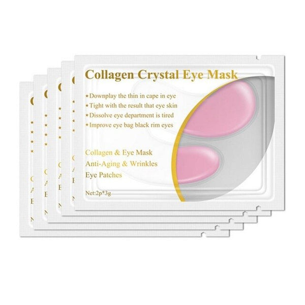 1pair Collagen Protein Eye Mask Eye Patches Removal Dark Circle Anti-Aging Anti-wrinkle Moisturizing Facial Firming Eye Care New