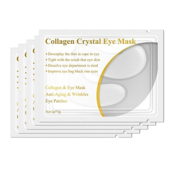 1pair Collagen Protein Eye Mask Eye Patches Removal Dark Circle Anti-Aging Anti-wrinkle Moisturizing Facial Firming Eye Care New